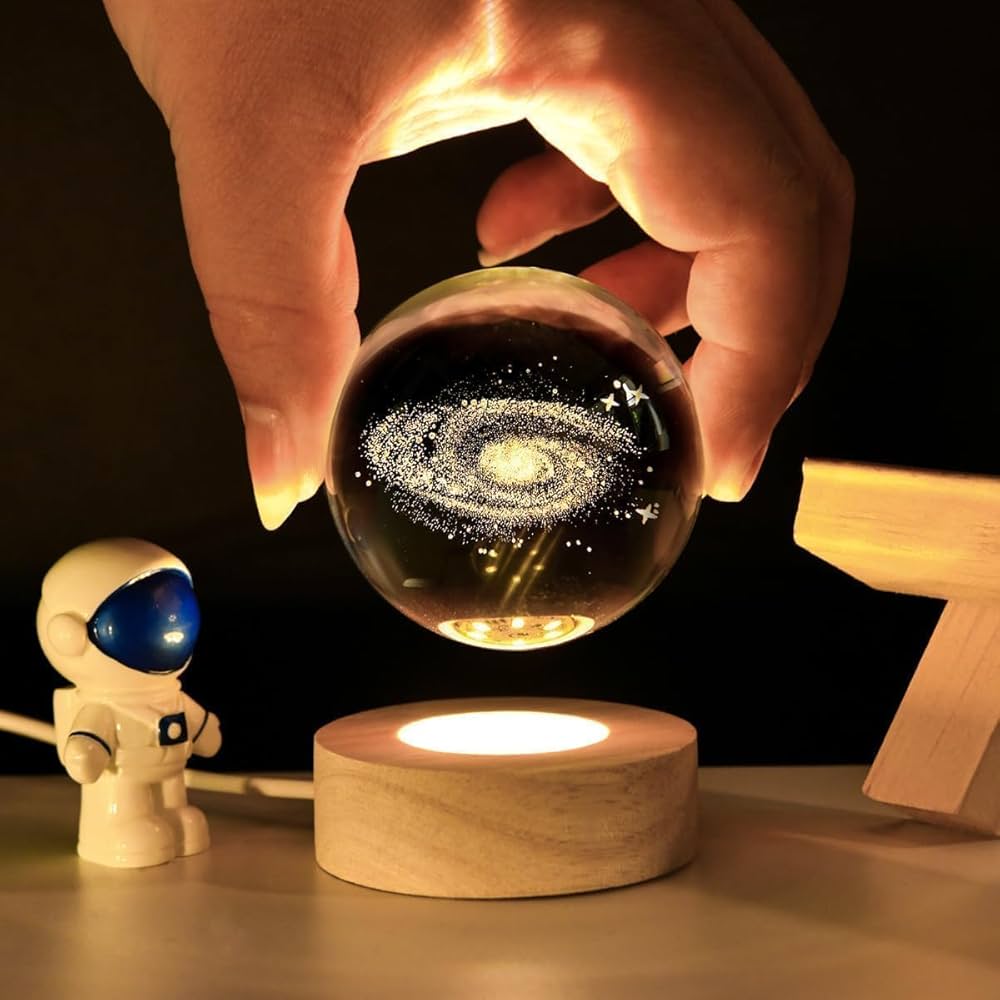 Crystal Glass Lamp
