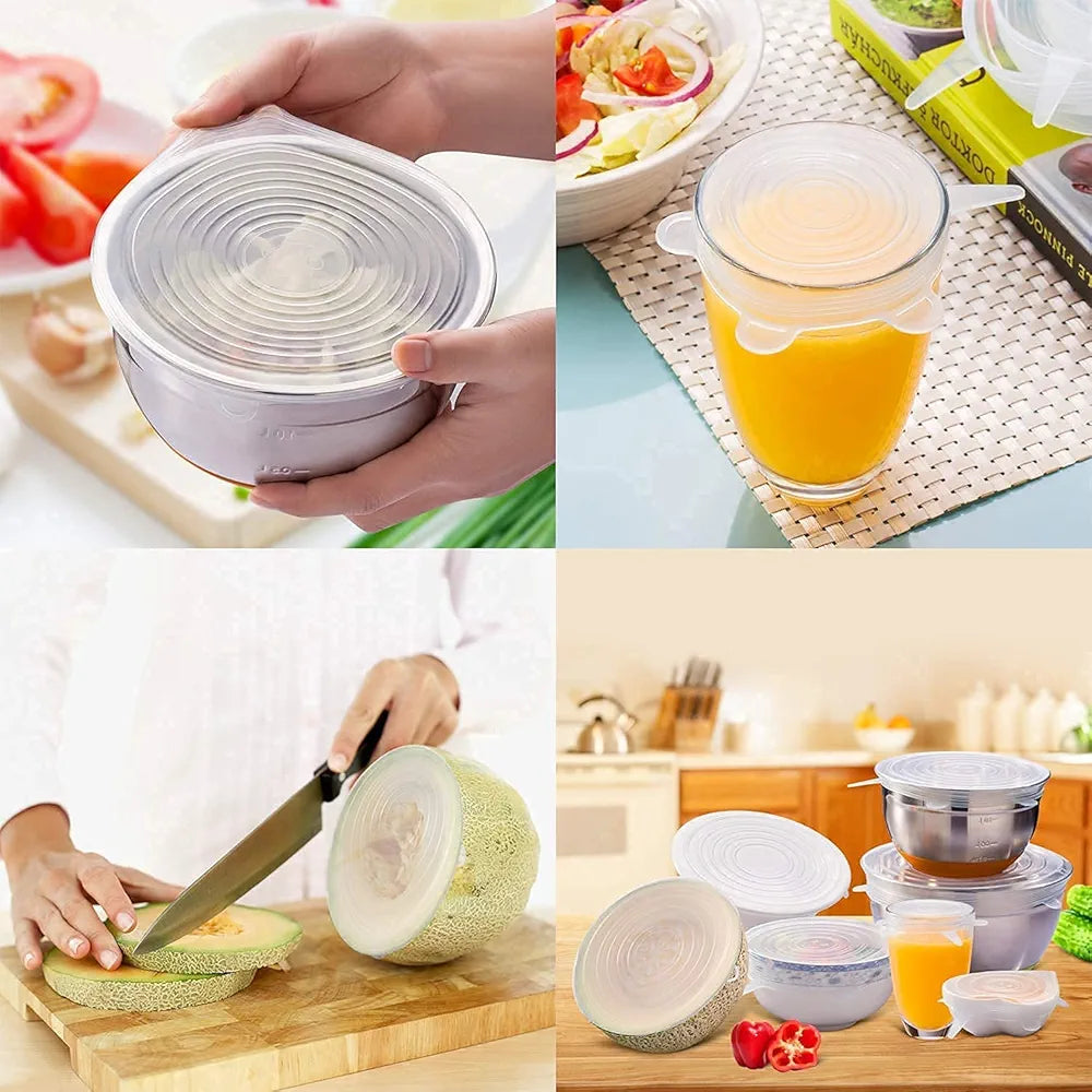 Stretchable Silicon Food Cover