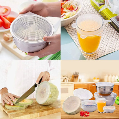 Stretchable Silicon Food Cover