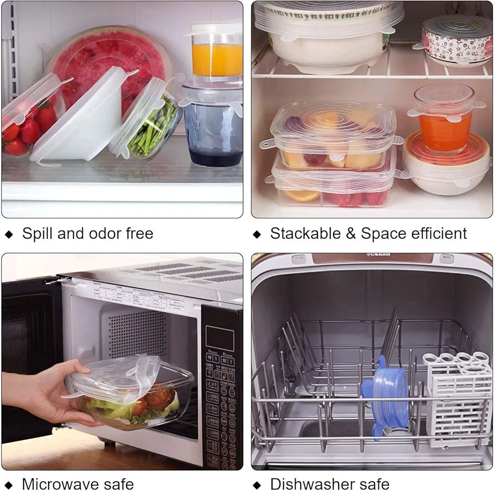 Stretchable Silicon Food Cover