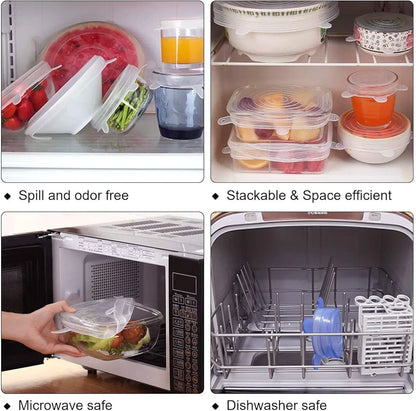 Stretchable Silicon Food Cover