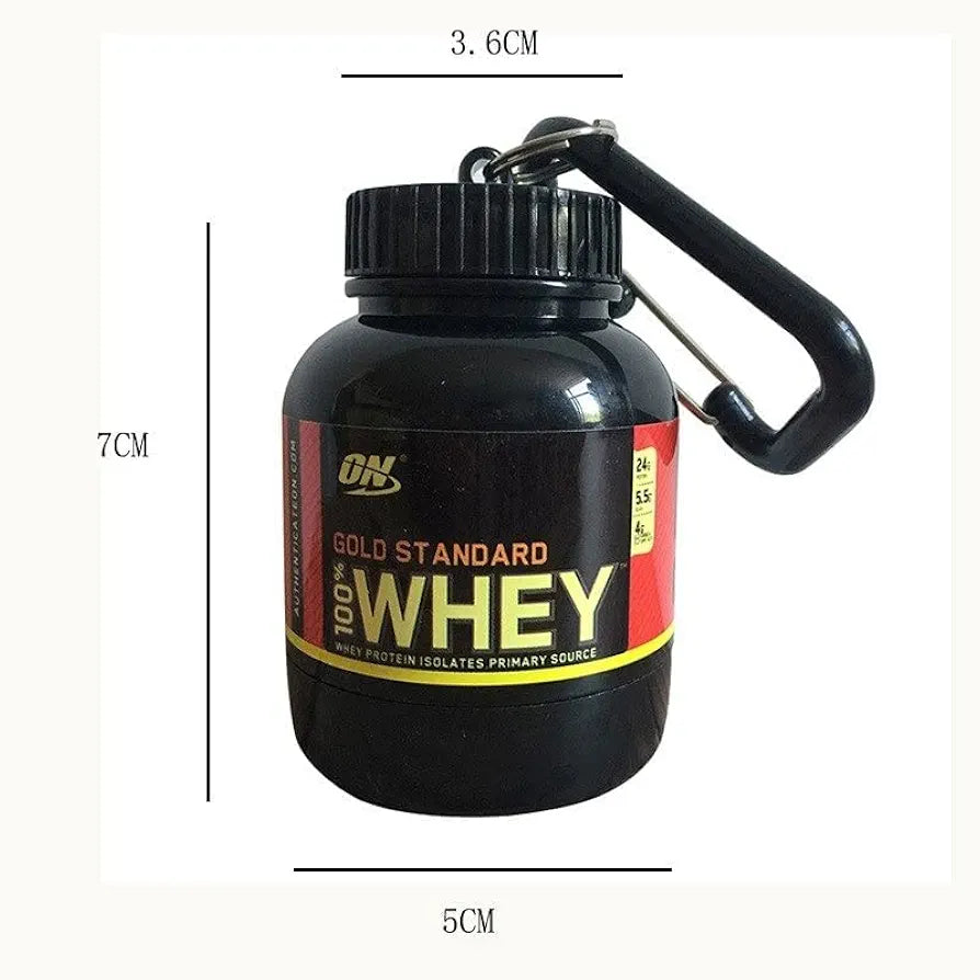 Mini Protein Powder Keychain(pack Of two)