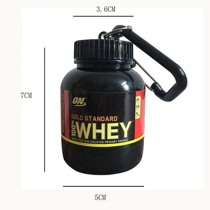 Mini Protein Powder Keychain(pack Of two)