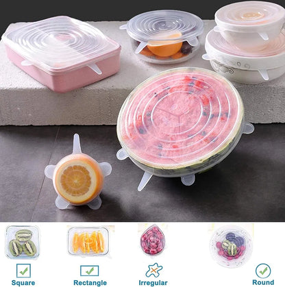 Stretchable Silicon Food Cover